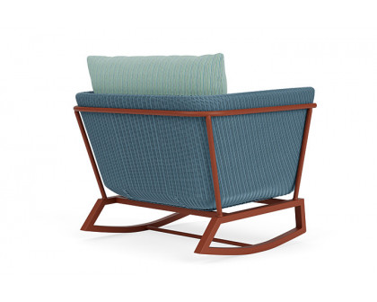 Lloyd Flanders™ Solstice Lounge Rocker - Stillwater, Terracotta