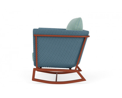 Lloyd Flanders™ Solstice Lounge Rocker - Stillwater, Terracotta