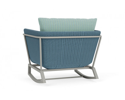 Lloyd Flanders™ Solstice Lounge Rocker - Stillwater, Platinum