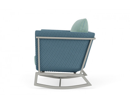 Lloyd Flanders™ Solstice Lounge Rocker - Stillwater, Platinum