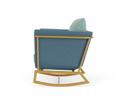 Lloyd Flanders™ Solstice Lounge Rocker - Stillwater, Metallic Gold