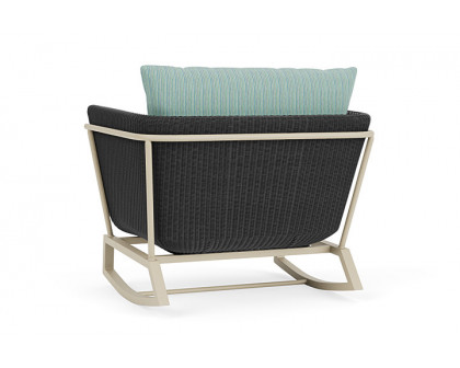 Lloyd Flanders™ Solstice Lounge Rocker - Charcoal, Linen