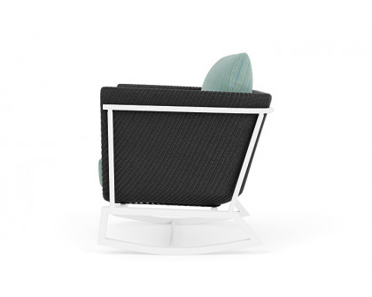 Lloyd Flanders™ Solstice Lounge Rocker - Charcoal, Matte White