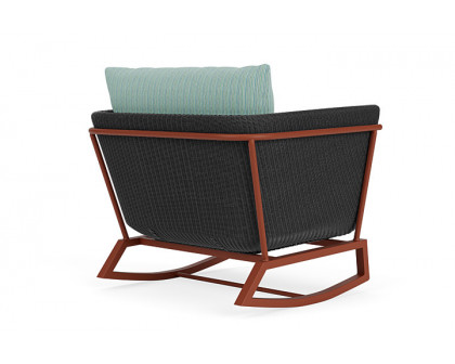 Lloyd Flanders™ Solstice Lounge Rocker - Charcoal, Terracotta