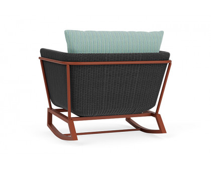 Lloyd Flanders™ Solstice Lounge Rocker - Charcoal, Terracotta