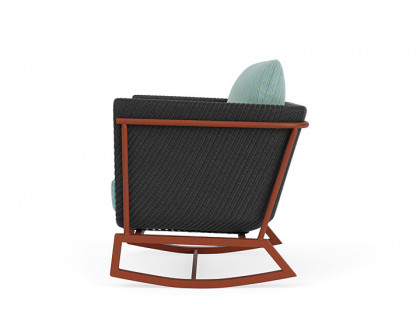 Lloyd Flanders™ Solstice Lounge Rocker - Charcoal, Terracotta