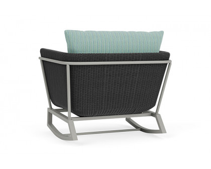 Lloyd Flanders™ Solstice Lounge Rocker - Charcoal, Platinum