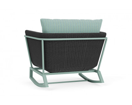 Lloyd Flanders™ Solstice Lounge Rocker - Charcoal, Sea Glass