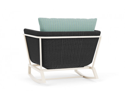 Lloyd Flanders™ Solstice Lounge Rocker - Charcoal, Ivory