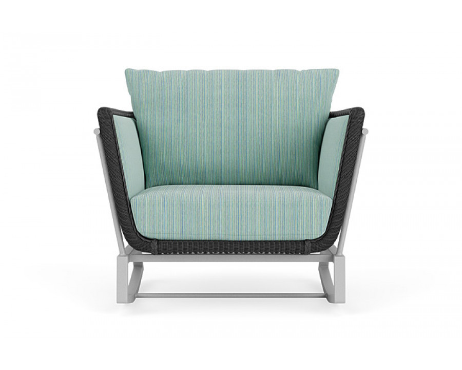 Lloyd Flanders™ Solstice Lounge Rocker - Charcoal, Metallic Silver