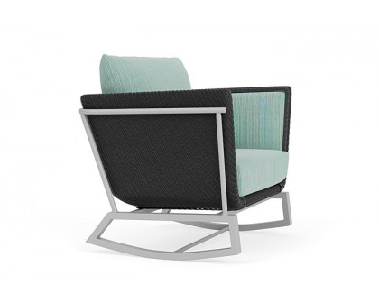 Lloyd Flanders™ Solstice Lounge Rocker - Charcoal, Metallic Silver