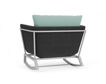 Lloyd Flanders™ Solstice Lounge Rocker - Charcoal, Metallic Silver