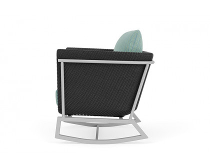 Lloyd Flanders™ Solstice Lounge Rocker - Charcoal, Metallic Silver