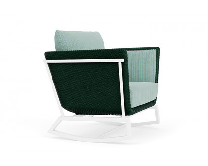 Lloyd Flanders™ Solstice Lounge Rocker - Woodland, Matte White