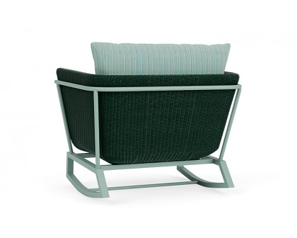 Lloyd Flanders™ Solstice Lounge Rocker - Woodland, Sea Glass