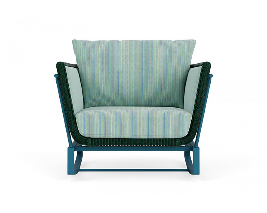 Lloyd Flanders™ Solstice Lounge Rocker - Woodland, Peacock