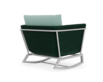 Lloyd Flanders™ Solstice Lounge Rocker - Woodland, Metallic Silver