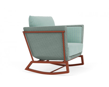 Lloyd Flanders™ Solstice Lounge Rocker - Sea Glass, Terracotta