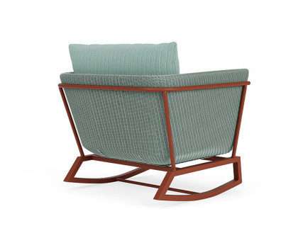 Lloyd Flanders™ Solstice Lounge Rocker - Sea Glass, Terracotta