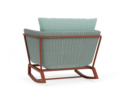 Lloyd Flanders™ Solstice Lounge Rocker - Sea Glass, Terracotta