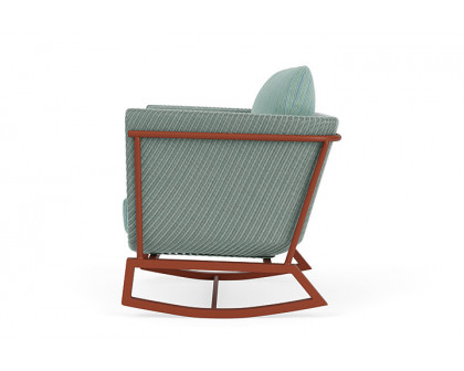 Lloyd Flanders™ Solstice Lounge Rocker - Sea Glass, Terracotta