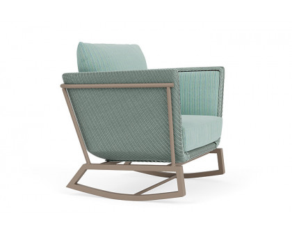 Lloyd Flanders™ Solstice Lounge Rocker - Sea Glass, French Beige