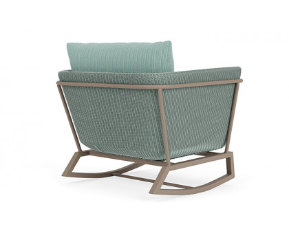 Lloyd Flanders™ Solstice Lounge Rocker - Sea Glass, French Beige