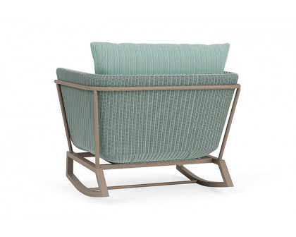 Lloyd Flanders™ Solstice Lounge Rocker - Sea Glass, French Beige