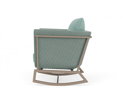 Lloyd Flanders™ Solstice Lounge Rocker - Sea Glass, French Beige