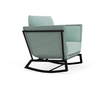 Lloyd Flanders™ Solstice Lounge Rocker - Sea Glass, Ebony