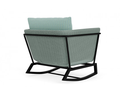 Lloyd Flanders™ Solstice Lounge Rocker - Sea Glass, Ebony