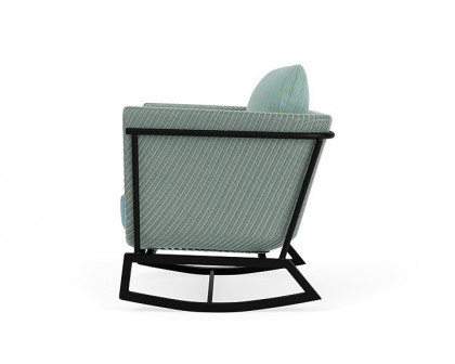 Lloyd Flanders™ Solstice Lounge Rocker - Sea Glass, Ebony