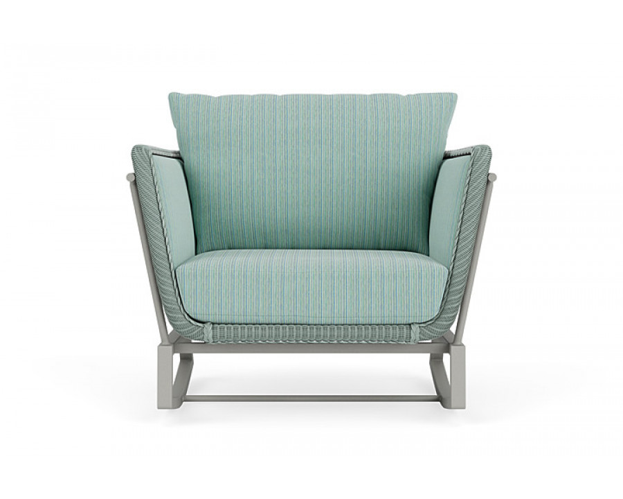 Lloyd Flanders™ Solstice Lounge Rocker - Sea Glass, Platinum