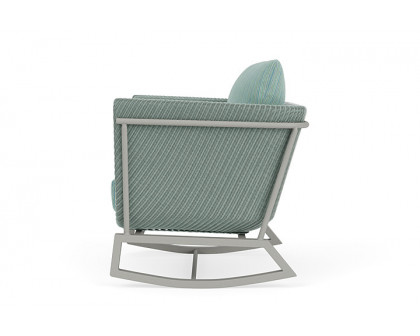 Lloyd Flanders™ Solstice Lounge Rocker - Sea Glass, Platinum