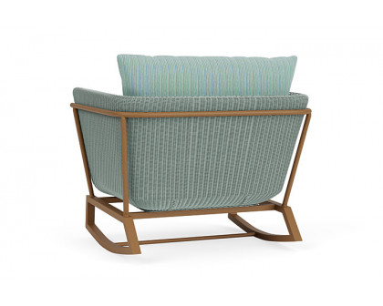 Lloyd Flanders™ Solstice Lounge Rocker - Sea Glass, Hickory