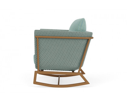 Lloyd Flanders™ Solstice Lounge Rocker - Sea Glass, Hickory