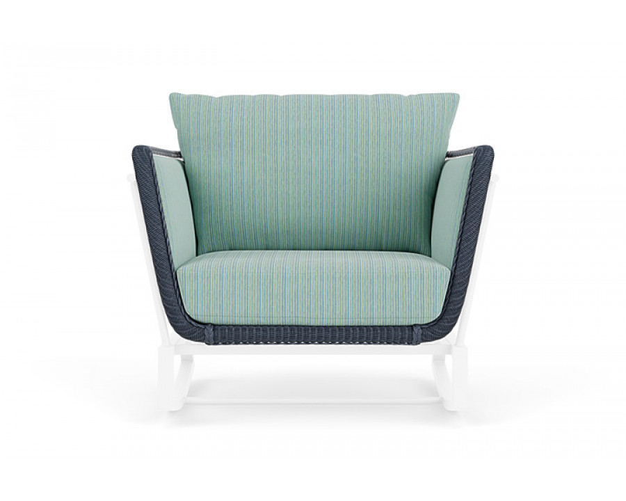 Lloyd Flanders™ Solstice Lounge Rocker - Denim Blue, White