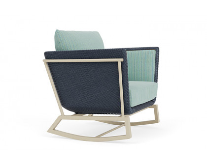 Lloyd Flanders™ Solstice Lounge Rocker - Denim Blue, Linen