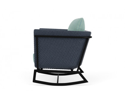 Lloyd Flanders™ Solstice Lounge Rocker - Denim Blue, Ebony