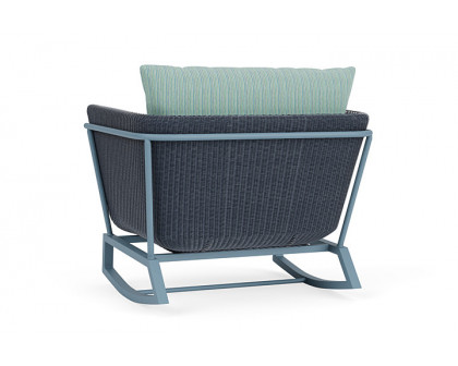 Lloyd Flanders™ Solstice Lounge Rocker - Denim Blue, Stillwater