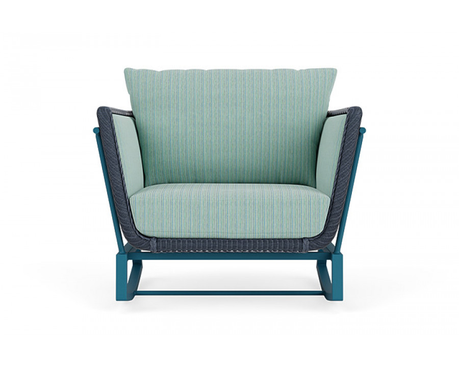 Lloyd Flanders™ Solstice Lounge Rocker - Denim Blue, Peacock