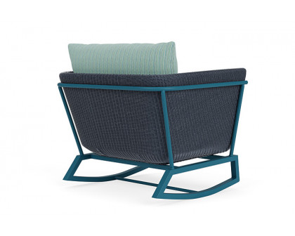 Lloyd Flanders™ Solstice Lounge Rocker - Denim Blue, Peacock