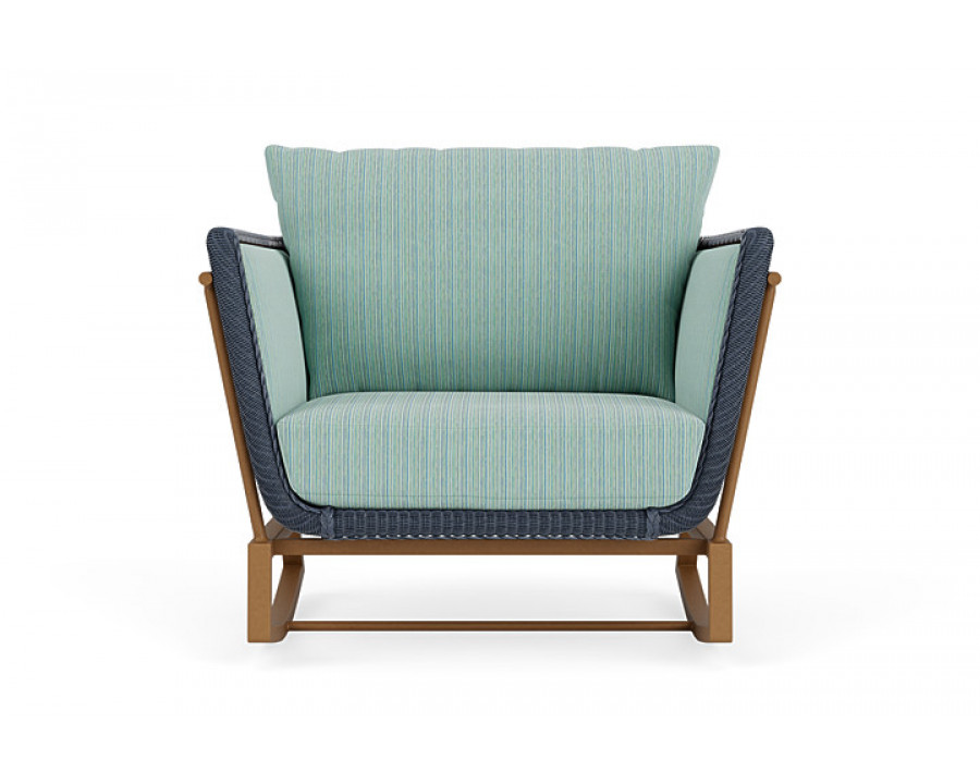 Lloyd Flanders™ Solstice Lounge Rocker - Denim Blue, Hickory