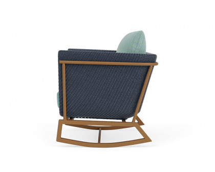 Lloyd Flanders™ Solstice Lounge Rocker - Denim Blue, Hickory