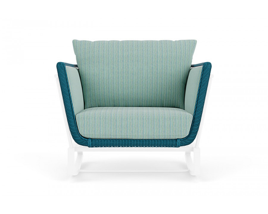 Lloyd Flanders™ Solstice Lounge Rocker - Peacock, White