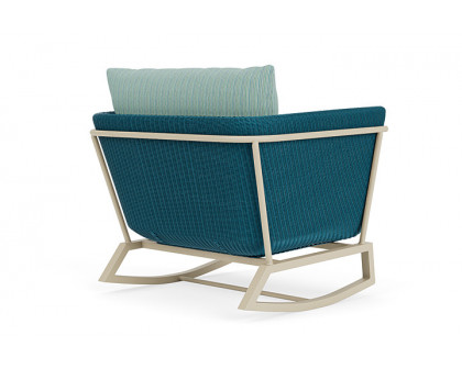 Lloyd Flanders™ Solstice Lounge Rocker - Peacock, Linen