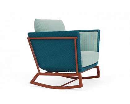 Lloyd Flanders™ Solstice Lounge Rocker - Peacock, Terracotta