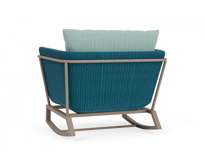 Lloyd Flanders™ Solstice Lounge Rocker - Peacock, French Beige