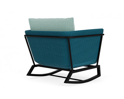 Lloyd Flanders™ Solstice Lounge Rocker - Peacock, Ebony