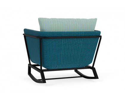 Lloyd Flanders™ Solstice Lounge Rocker - Peacock, Ebony